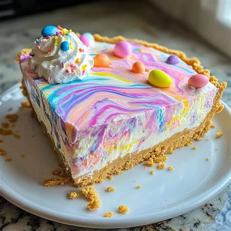 Easter Rainbow Pie