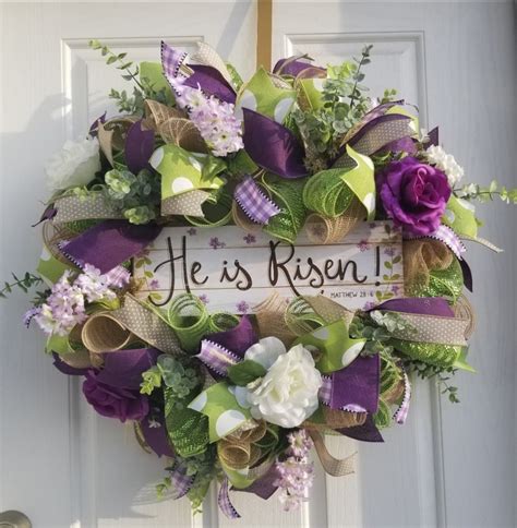 Easter Religious Wreaths