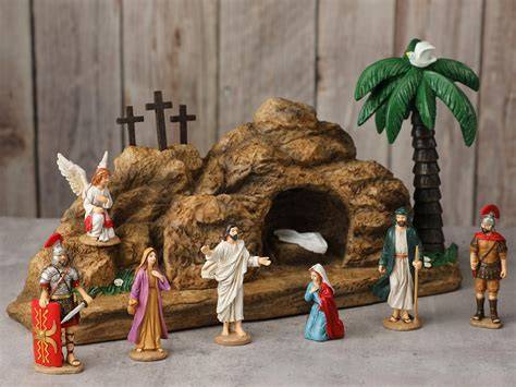 Easter Resurrection Scene Set