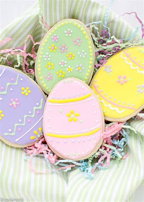 Easter Royal Icing Cookies