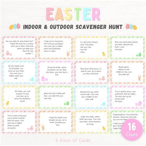 Easter Scavengerhunt