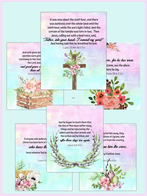 Easter Scripture For Cards