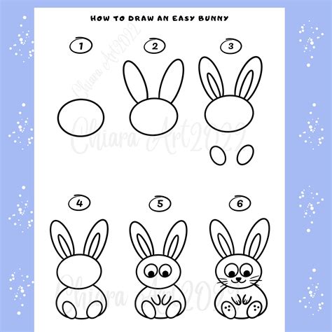 Easter Simple Drawings