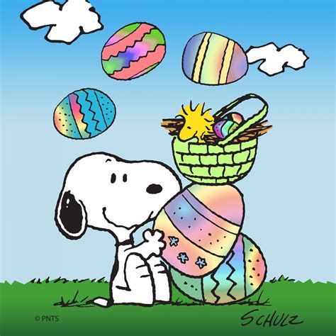 Easter Snoopy Wallpaper