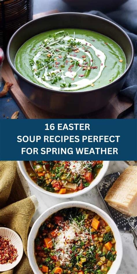 Easter Soup Ideas