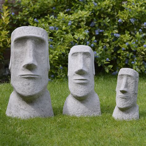 Easter Stone Heads