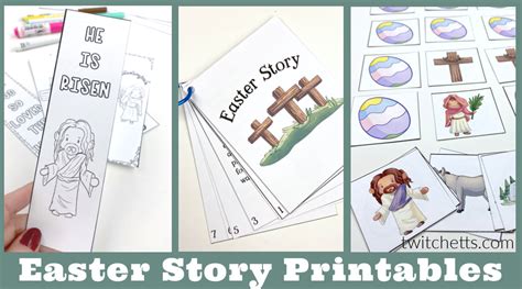 Easter Story Book Crafts