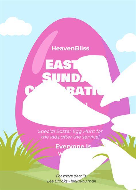 Easter Sunday Invitation