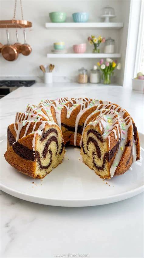 Easter Swirl Cake