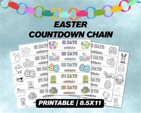 Easter Text Chain