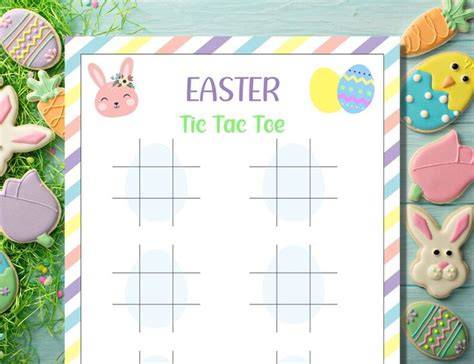 Easter Tic Tac Toe