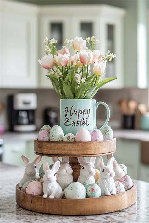 Easter Tier Tray Decor