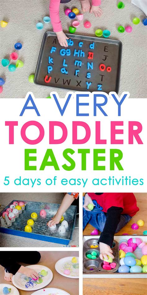 Easter Toddler Activities