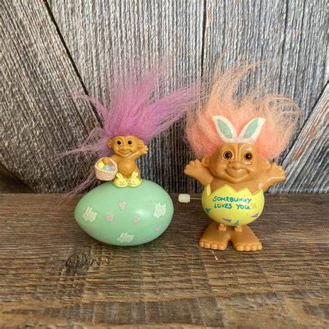 Easter Troll Doll