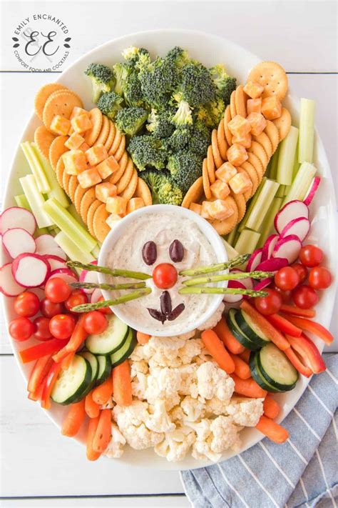Easter Veggie Platter