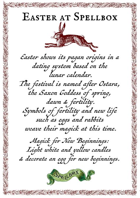 Easter Wicca