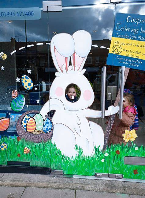 Easter Window Paint Ideas