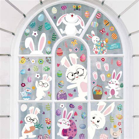 Easter Window Stickers