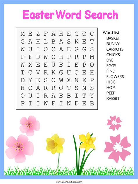 Easter Word Search Puzzles