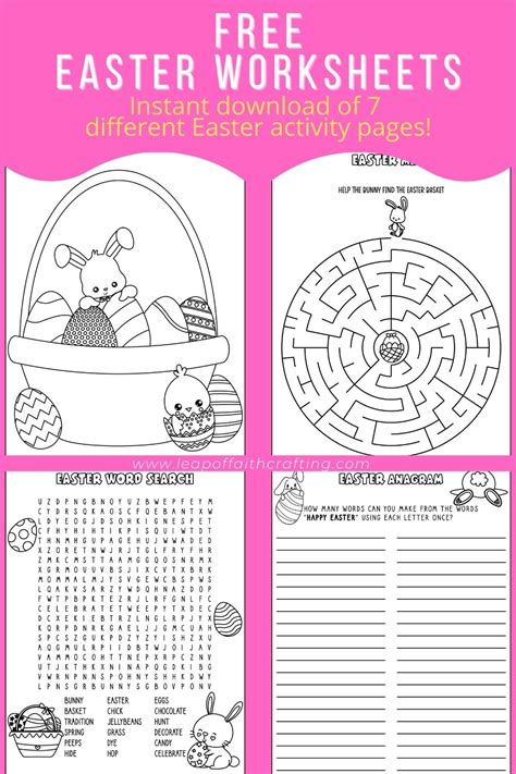 Easter Worksheets Free Printable