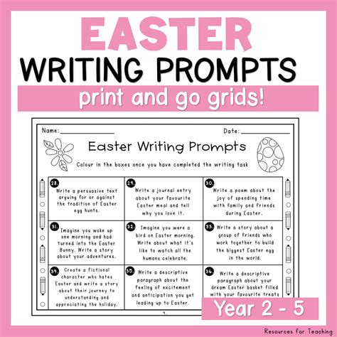 Easter Writing