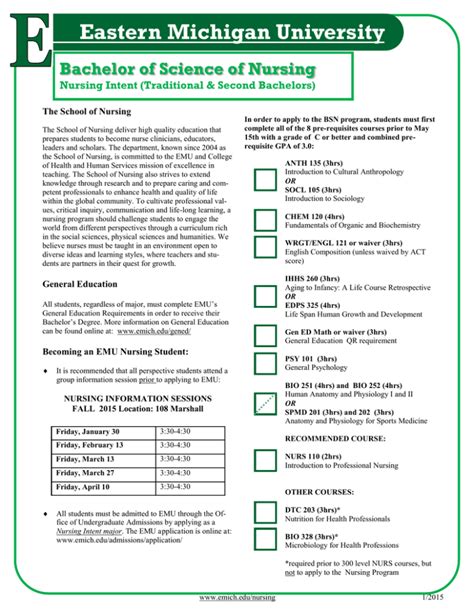 Eastern Michigan University Summer Course Catalog