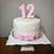 Easy 12th Birthday Cake
