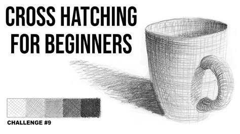Easy Cross Hatching Drawing at