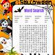 Easy Halloween Word Search Free Printable