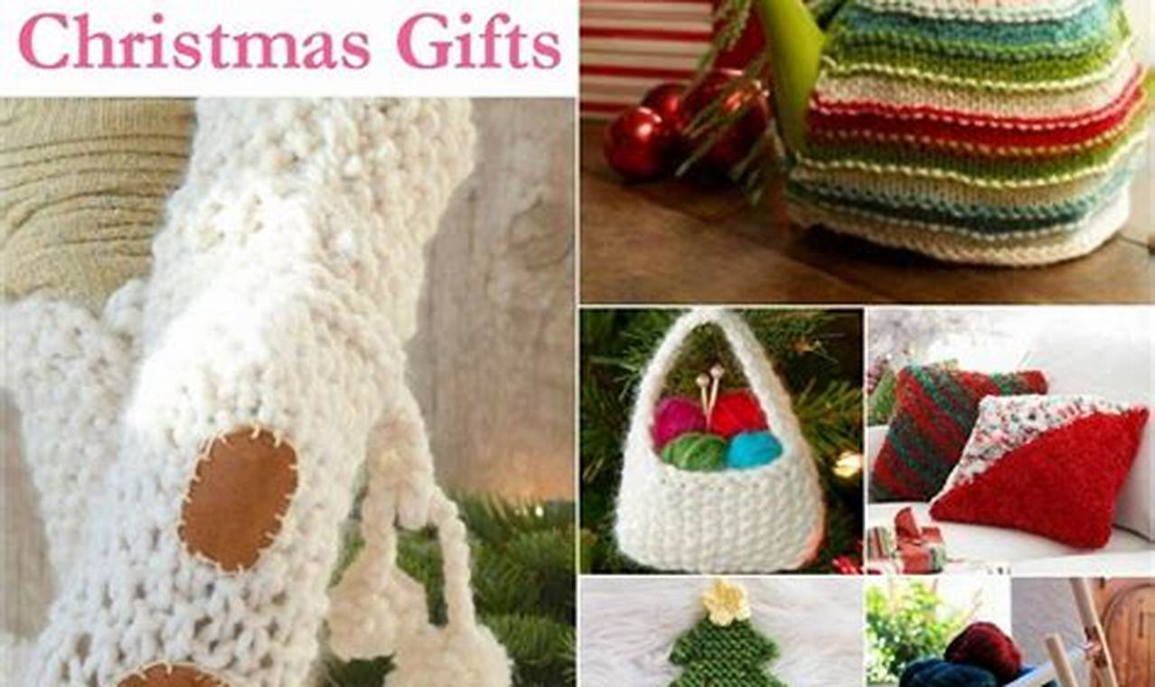 Modelli facili da lavorare a maglia per regali di Natale: Una guida per creare tesori fatti a mano