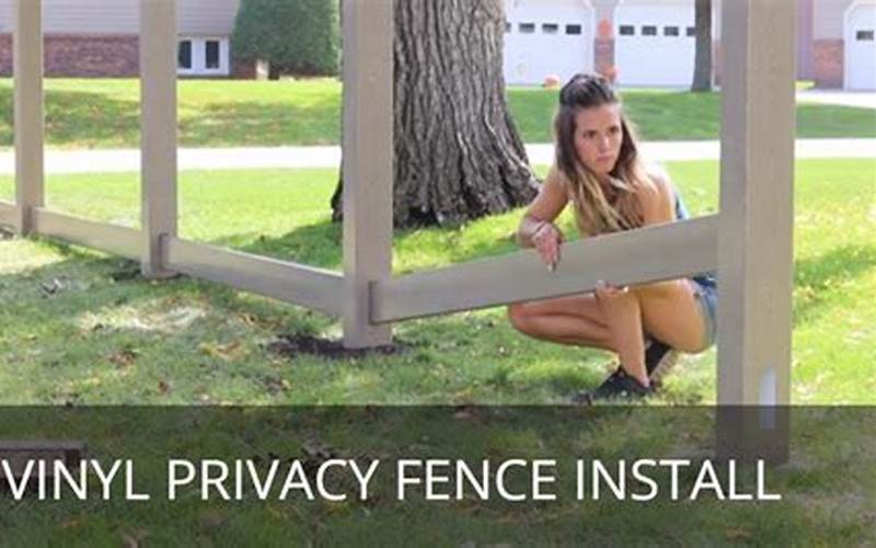 Easy Privacy Fence Installation: A Step-By-Step Guide