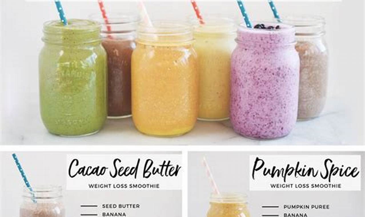 Easy Smoothie Recipes For Weight Loss