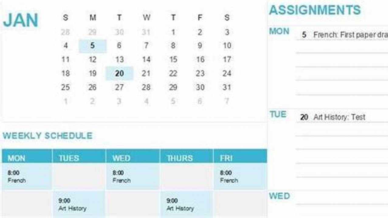 Easy Web Calendar