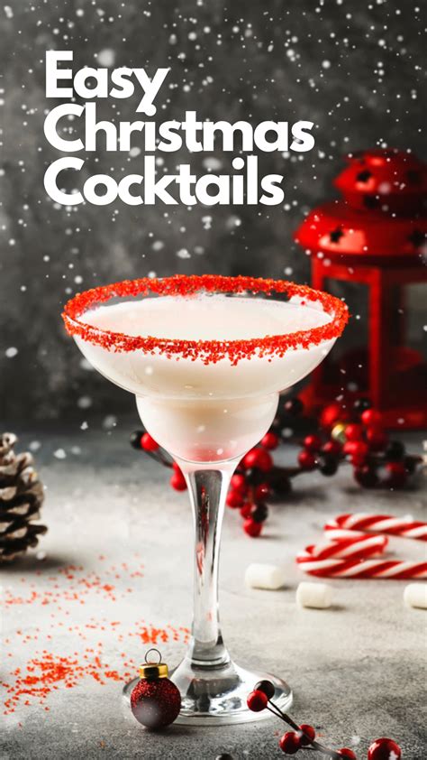 Easy & Quick Christmas Cocktail Recipes