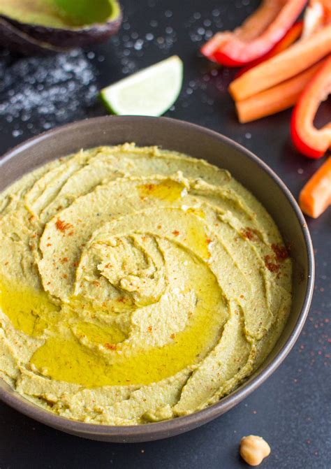 Easy Avocado Hummus Recipe