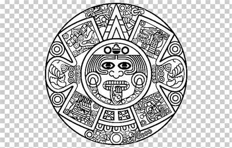 Easy Aztec Calendar Drawing