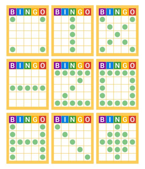 Easy Bingo Patterns