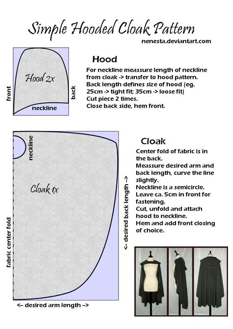Easy Cape Pattern