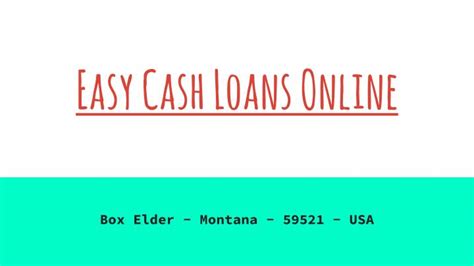 Easy Cash Loan