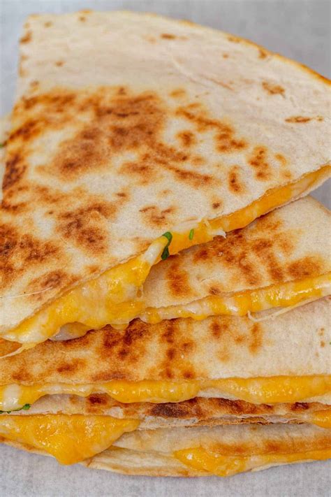 Easy Cheese Quesadilla Recipe