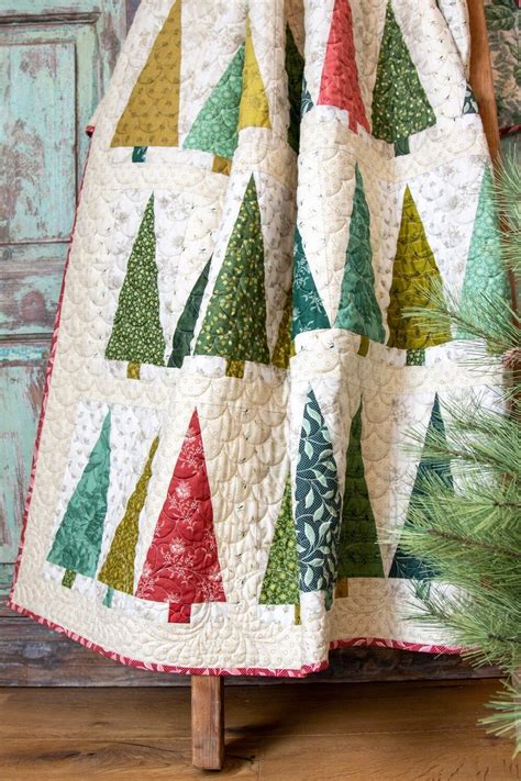 Easy Christmas Tree Quilt Pattern