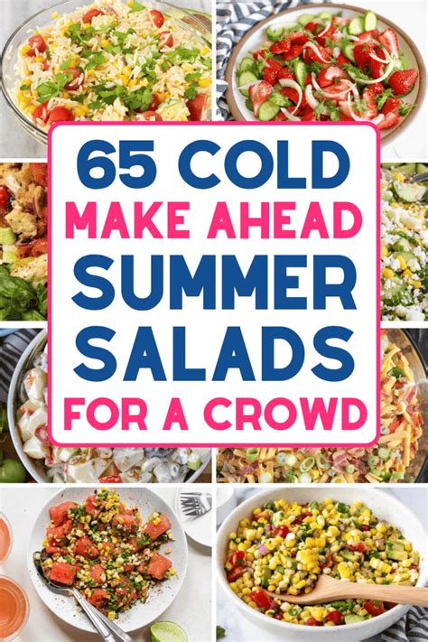 Easy Cold Summer Side Dishes