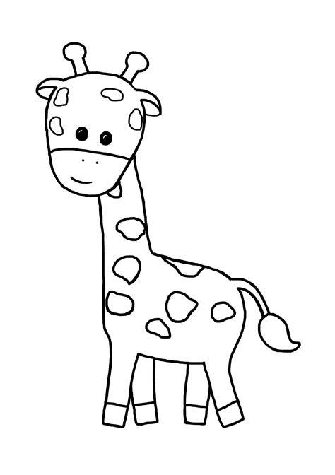 Easy Coloring Pages Animals