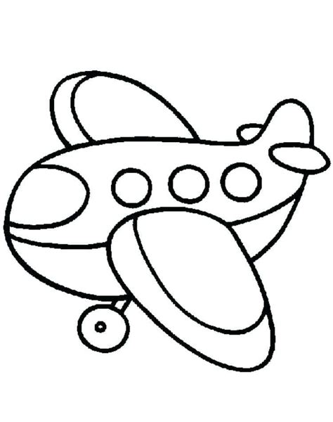 Easy Coloring Pages For 3 Year Olds
