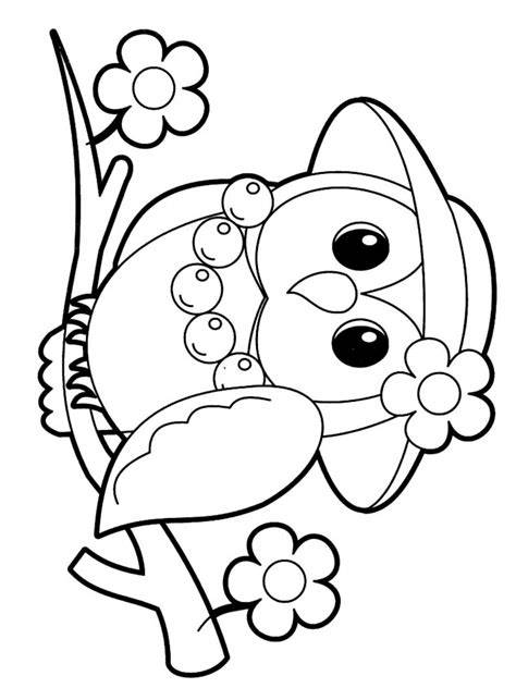 Easy Coloring Pages For 5 Year Olds