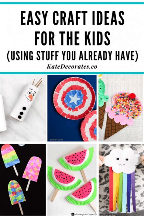 Easy Craft Ideas For Kids Tutorial