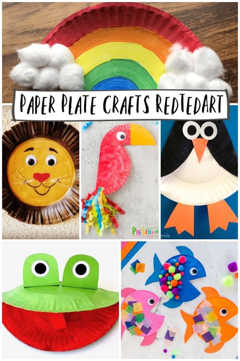 Easy Crafts For Kids With Paper Plates