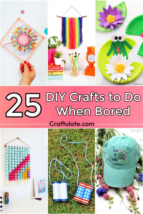 Easy Crafts To Do At Home When Bored