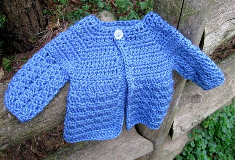 Easy Crochet Baby Boy Sweater Pattern Free