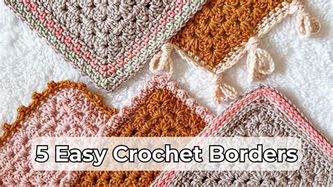 Easy Crochet Borders